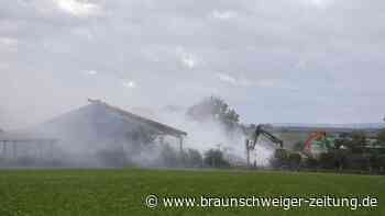 Großbrand in Osterode: Millionenschaden bei Feuer in Düna