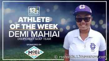 Deep Creek freshman Mahiai forging a path as she leads the Hornets golf team