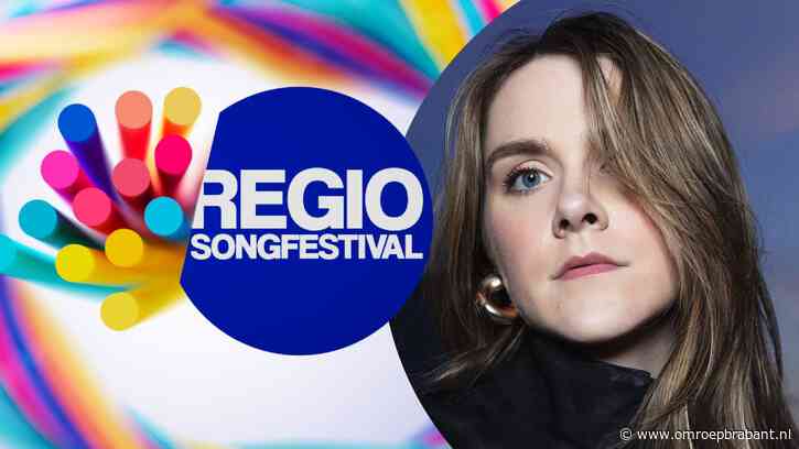 Dominique de Bont vertegenwoordigt Brabant tijdens Regio Songfestival