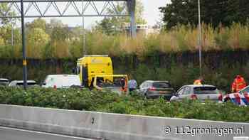 Ongeval op de A28 bij Groningen