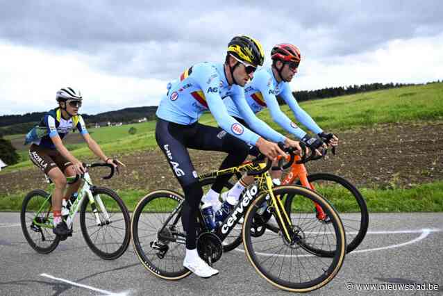 Wegkapitein Tiesj Benoot staat in Zürich aan de start van zijn zevende WK: “Pogacar was in Canada redelijk indrukwekkend, maar we hebben geen schrik”