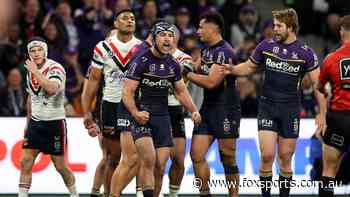 Storm’s brewing! Melbourne fire scary GF warning as Hughes leads  Roosters bloodbath