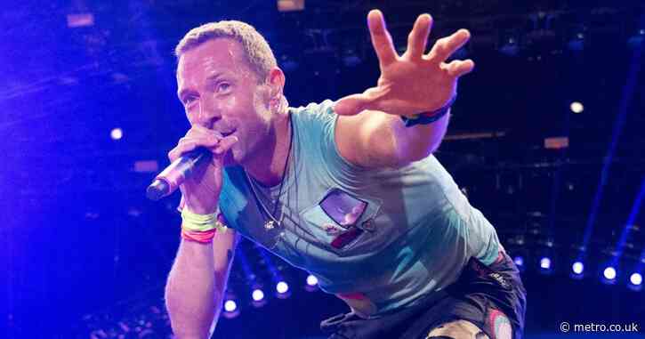 Coldplay beat Queen to win huge music accolade of the century