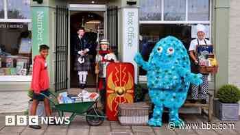 Scotland's book town festival bursts into life