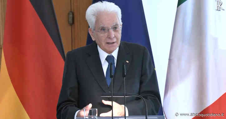 Mattarella: “Avanzata dell’estrema destra? Dare risposte facili ai cambiamenti è ingannevole”