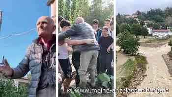 Hochwasser flutet Italien-Ort: Rentner mit bewegender Dankesrede an Helfer – „Habt mir Liebe entgegengebracht“