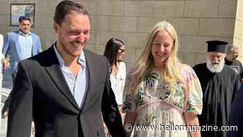 Princess Theodora and Matthew Kumar are all smiles as they attend final wedding rehearsal