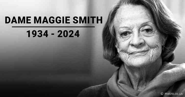 Oscar-winning film legend and ‘true national treasure’ Dame Maggie Smith dies aged 89