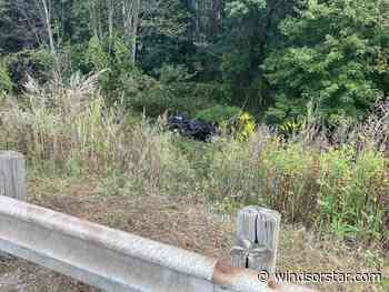 Driver stuck in vehicle for seven hours following E.C. Row Expressway crash in Windsor