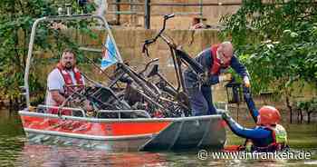 Aufräum-Aktion in Bamberg: Das wurde alles aus dem Kanal gezogen