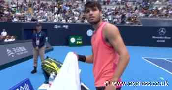 Carlos Alcaraz rows with China Open umpire and fumes 'this is not tennis'