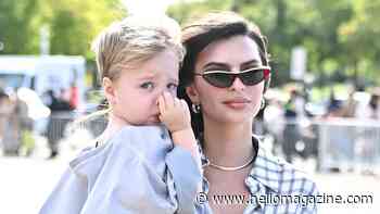 Emily Ratajkowski's son makes his Paris Fashion Week debut at Loewe