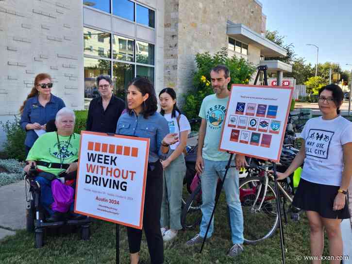 Austin transit organizations promote 'Week Without Driving' initiative