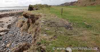 Fears historic Northumberland golf course could fall into the sea as residents call for action