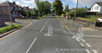 Motorist in hospital after car hits tree in Pensby