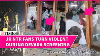 Chaos Erupts at DEVARA Screening: Injuries & Destruction Inside the Theater; Watch