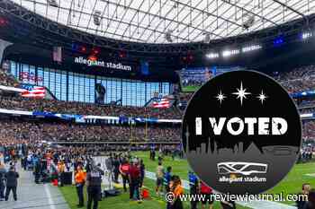 You can cast your vote at Raiders’ Allegiant Stadium on Election Day