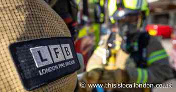 Fire crews flock to smoking manhole on busy Bromley road