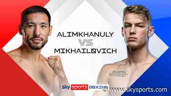 Janibek vs Mikhailovich live on Sky Sports on October 4