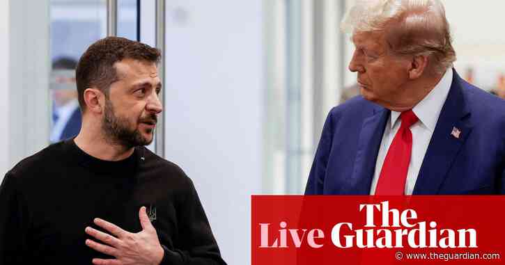 Trump says he wants ‘fair deal for everybody’ after meeting with Zelenskyy about Ukraine war – live