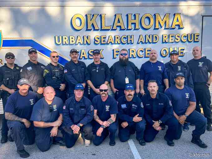 Local first responders head to North Carolina in wake of Hurricane Helene