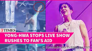 CNBLUE's Jung Yong-Hwa Stops Live Performance, Rushes To Fan's Aid