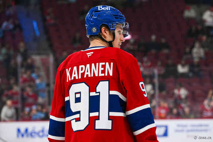 Oliver Kapanen out of training