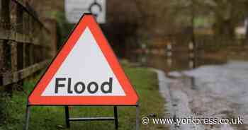 Driver trapped inside car submerged in North Yorkshire floodwater