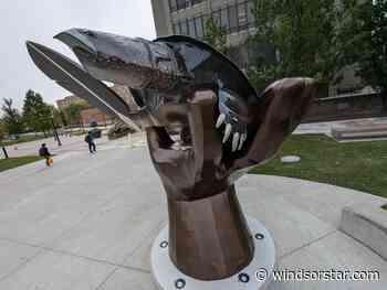 Giant UWindsor turtle sculpture inspires on National Day of Truth and Reconciliation