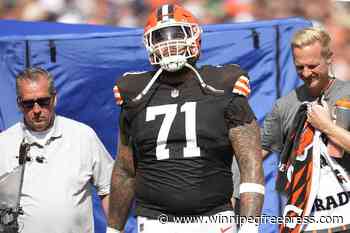 Browns LT Jedrick Wills Jr. out against Raiders as Cleveland’s O-line injuries and issues mount