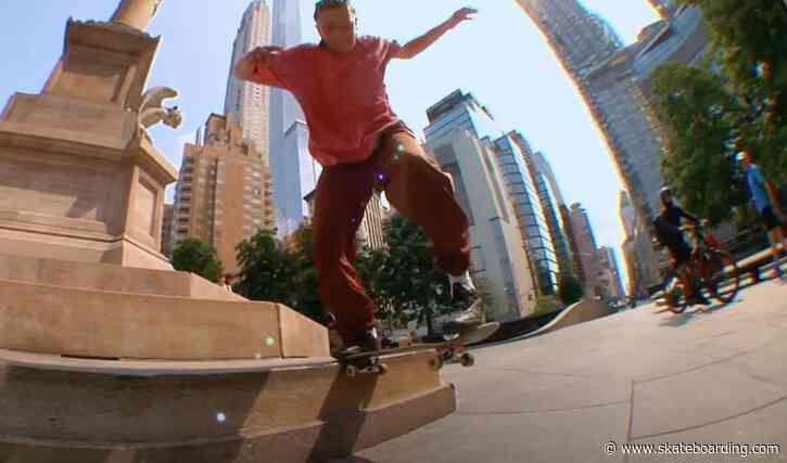 Diego Najera, Brian Reid, and Spencer Hamilton skate New York and Vancouver