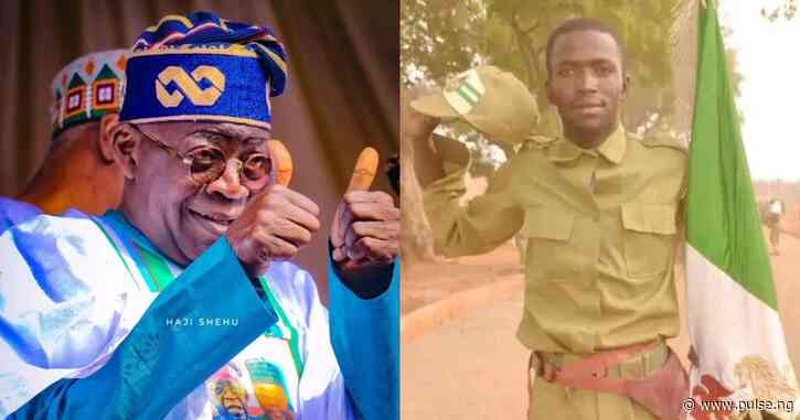 Man who donated NYSC allowance to Tinubu's campaign praises increase to ₦77k