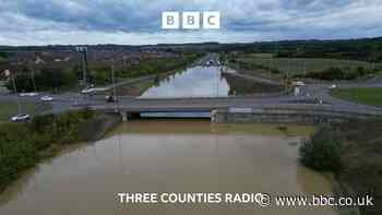 Re-opening flooded A421 ‘could take weeks’