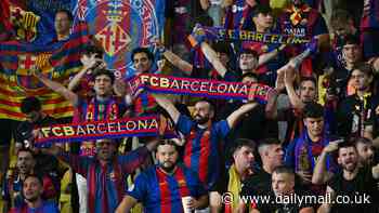 Barcelona handed a ticket BAN and fined over £8,000 by UEFA due to 'racist behaviour of supporters' during Thursday's 2-1 defeat by Monaco