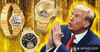 Trump's $100,000 Watches Are the Most Tragic Celebrity Watch Yet