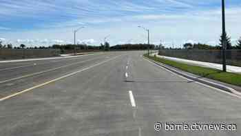 New road officially opens to help relieve traffic congestion in Barrie's south end