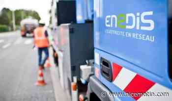 Un arbre tombe sur la route et provoque une panne de courant à Cannes