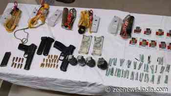 J&K: Police Busts Terror Module In Awantipora; IEDs, Arms And Ammunition Recovered