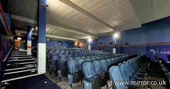 Inside eerie abandoned 1930s cinema with smashed screens and rubbish left behind