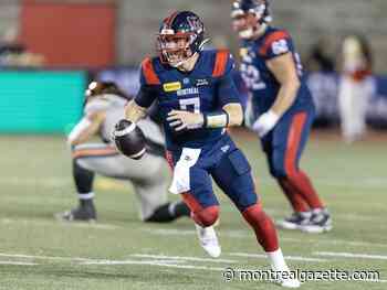 Alouettes can clinch first place Saturday in East before playing at Toronto