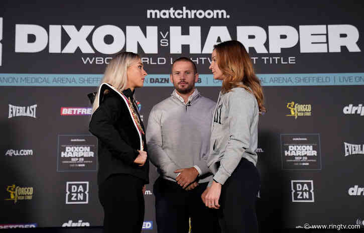 Rhiannon Dixon, Terri Harper Make Weight Ahead of WBO Title Fight In Sheffield