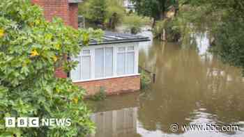 In pictures: Flooding hits south of England