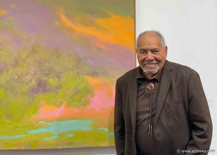 Richard Mayhew, Abstract Artist Who Painted Hazy Visions of the World Around Us, Dies at 100