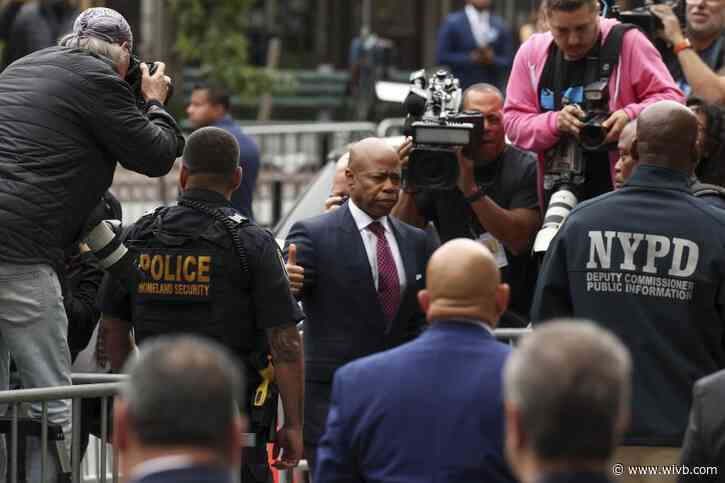 NYC Mayor Eric Adams pleads not guilty in federal bribery case