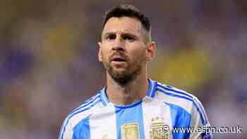 Martino: Messi available for Argentina WCQ return