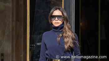 Victoria Beckham's runway outfit is the epitome of Parisian sophistication