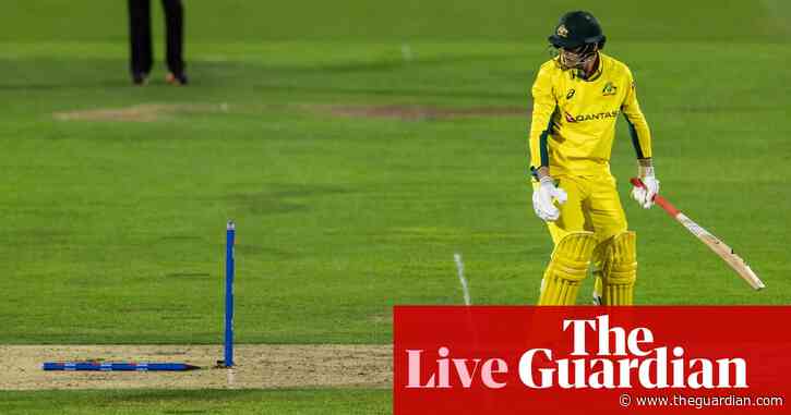 England v Australia: fourth men’s cricket one-day international – as it happened