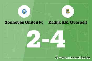 Lehaen maakt twee goals voor Kadijk in wedstrijd tegen Zonhoven Utd.