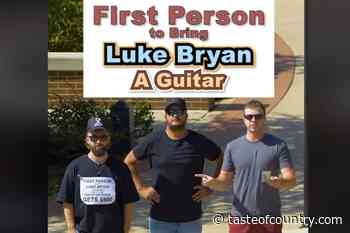 Luke Bryan Challenge Video Goes Viral After Fan Finds Guitar