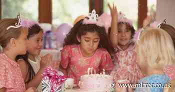 UK children's birthday party average price soars over £500 as traditional staples ditched